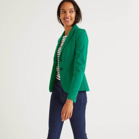 boden green blazer